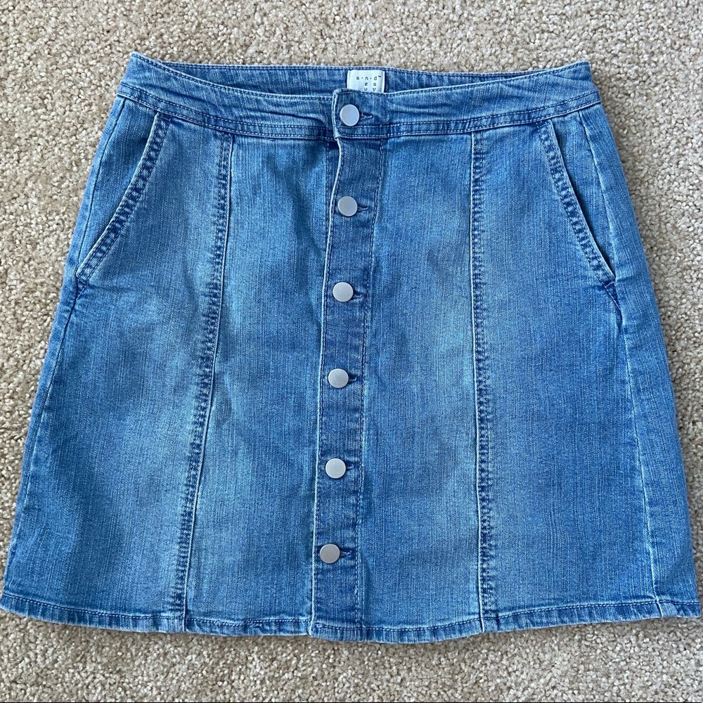 A New Day denim skirt- size 10